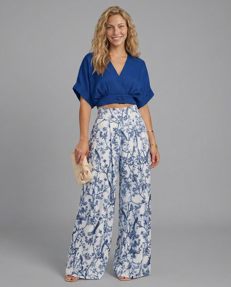 Norielle crop top s véčkem černý M