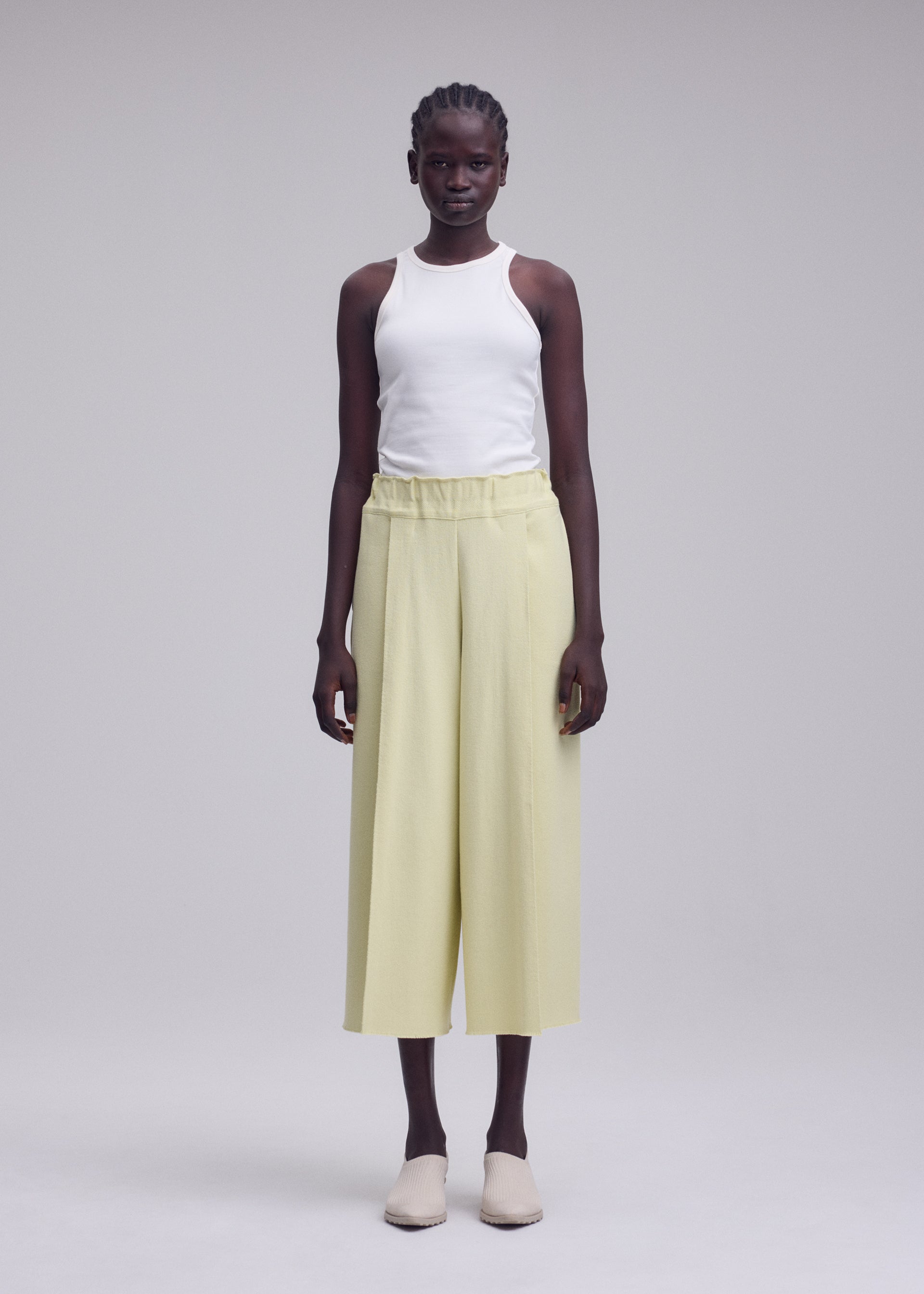 Issey Miyake Campagne široké kalhoty černé vel. 2