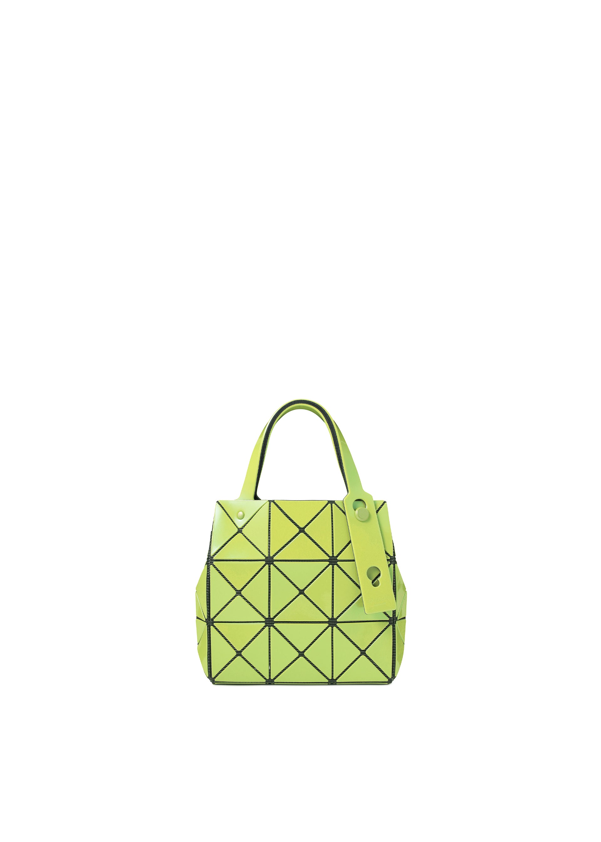 Issey Miyake Carat mini kabelka perleťově šedá