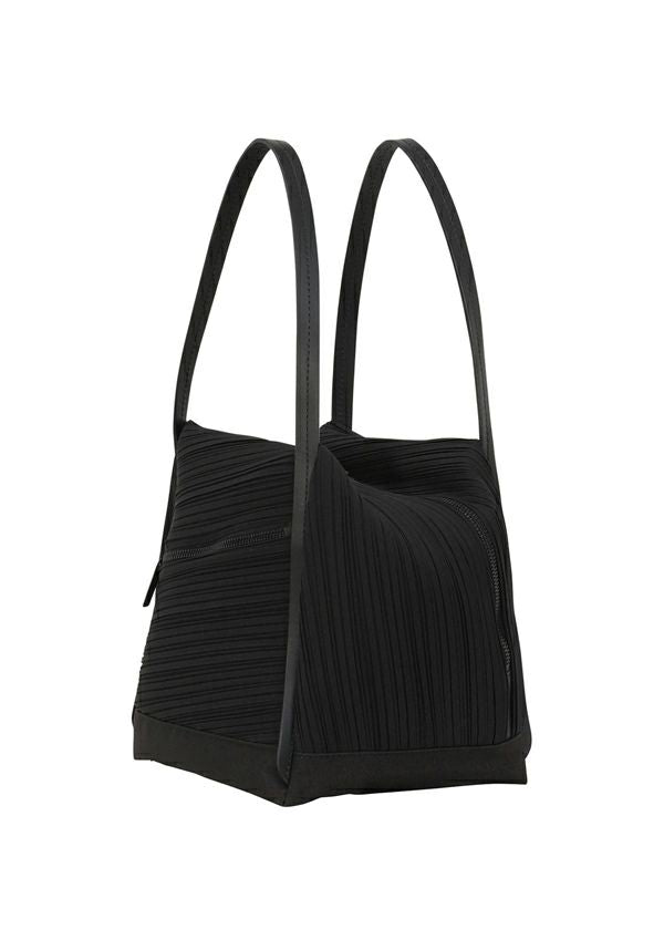 Issey Miyake Pleats Please Bias Pleats Bag kabelka světle šedá