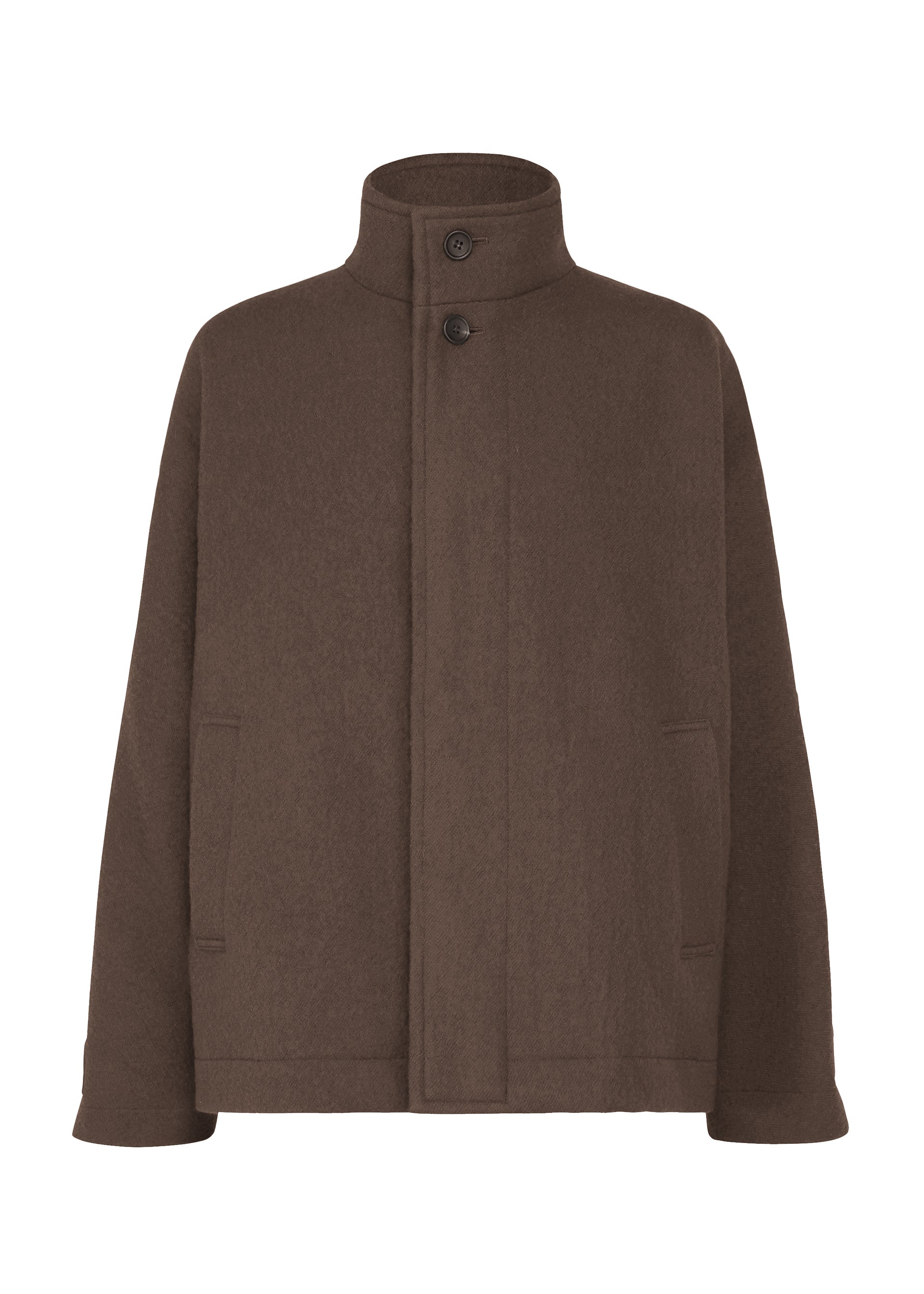 Issey Miyake FULLER WOOL bunda black vlněná