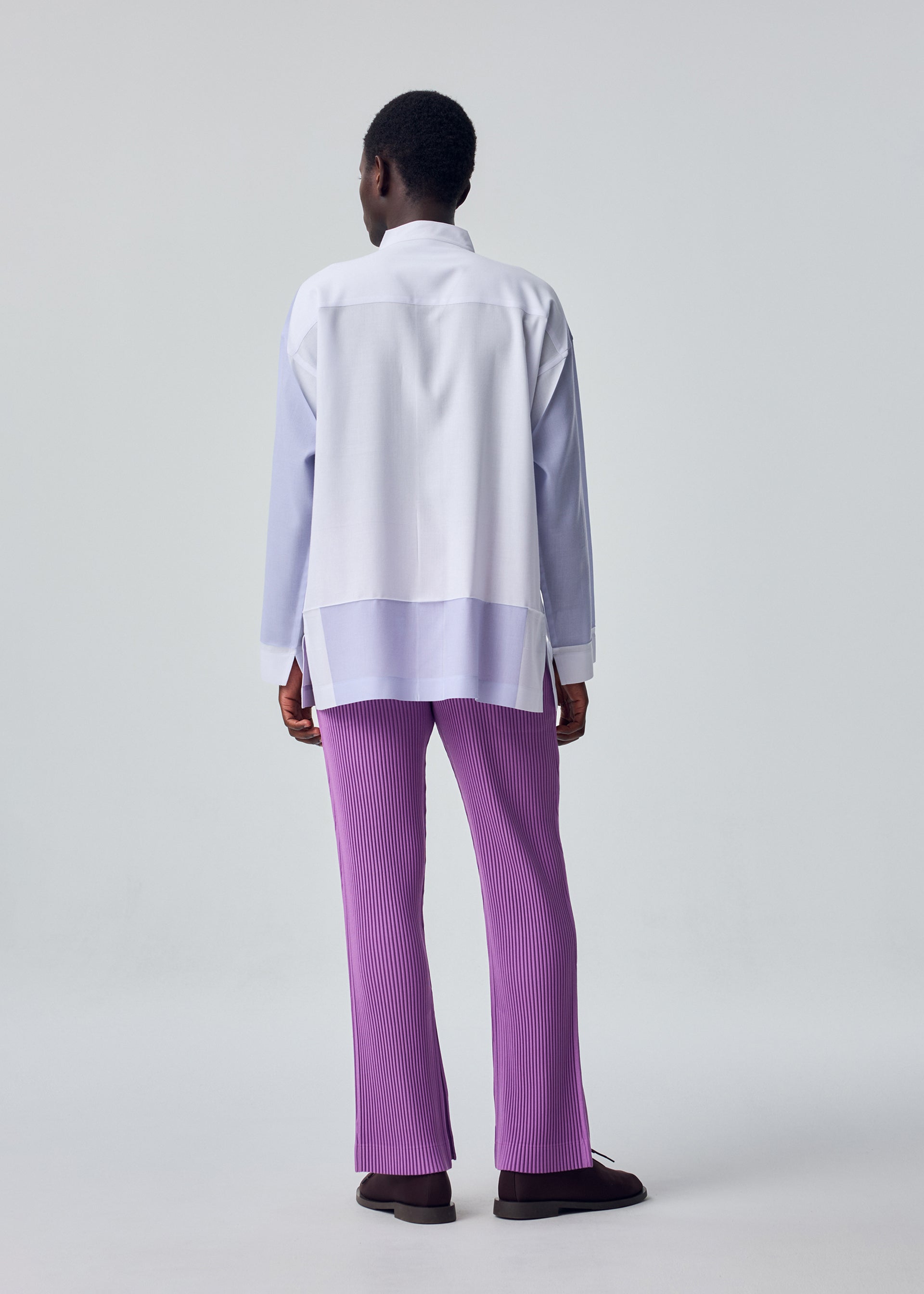 Issey Miyake Homme Plissé Press košile červená vel. 3