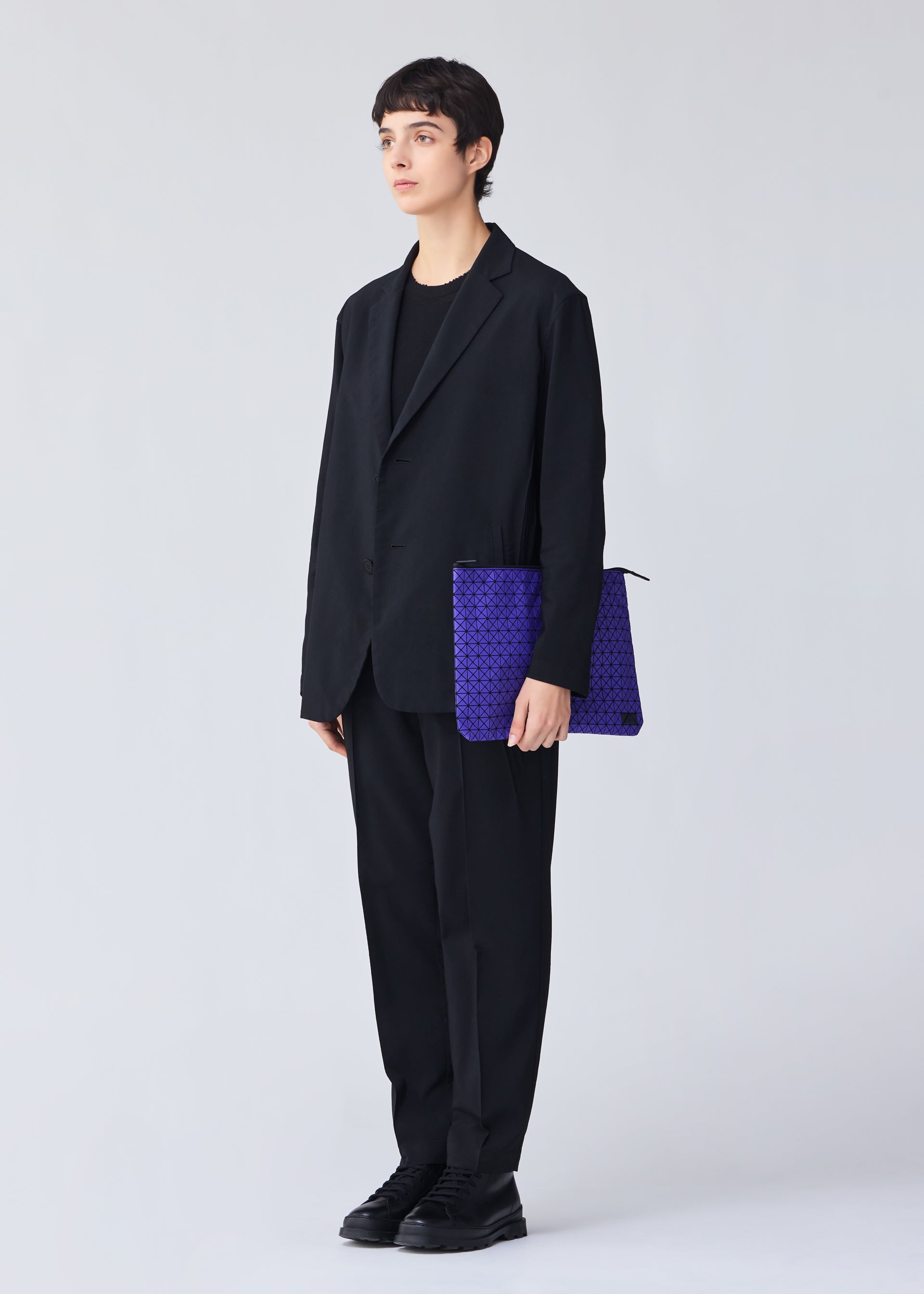 Bao Bao Issey Miyake Organizer Kuro pouzdro šedé A4
