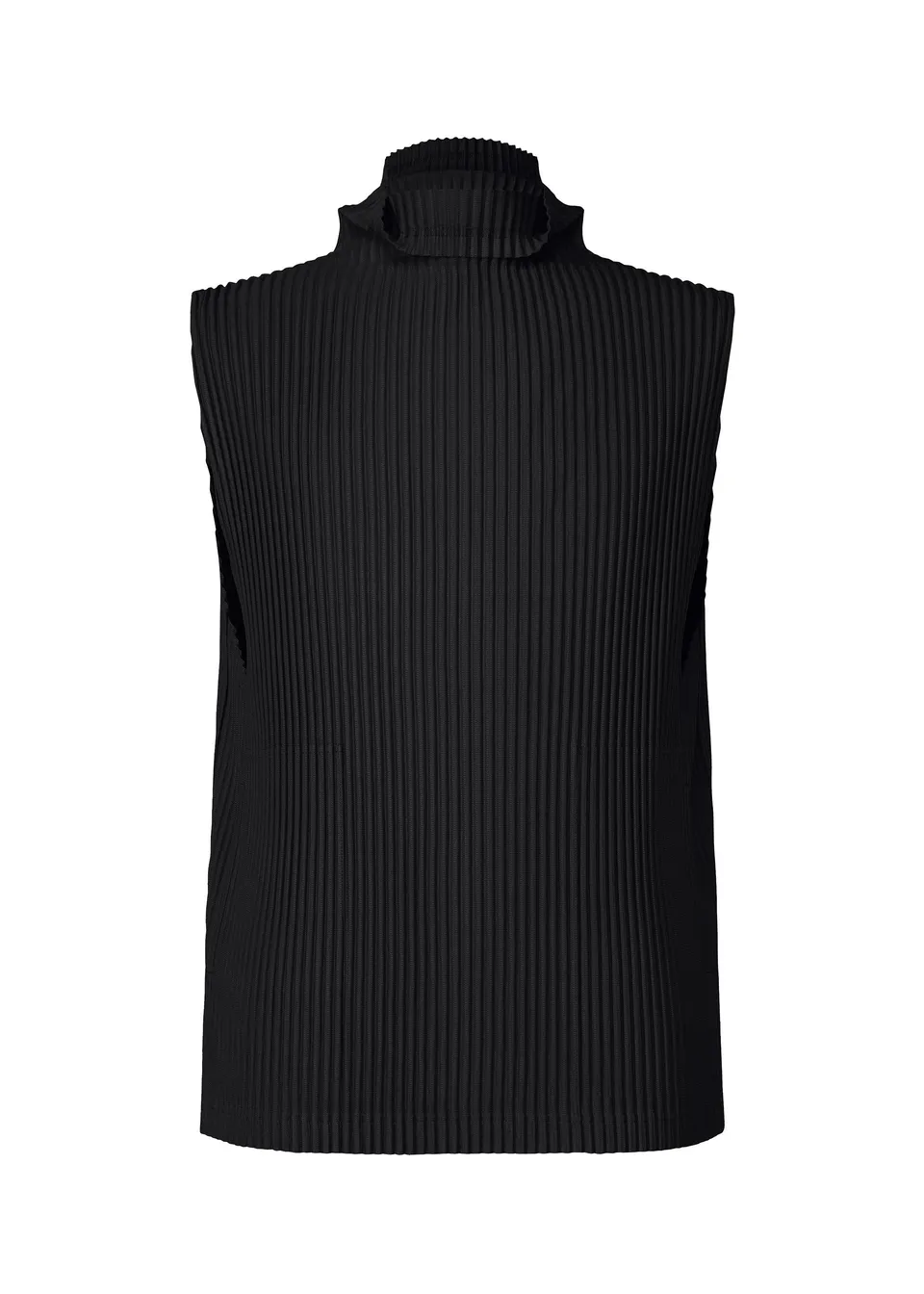 Issey Miyake Tailored Pleats 1 top Black bez rukávů vel. 2