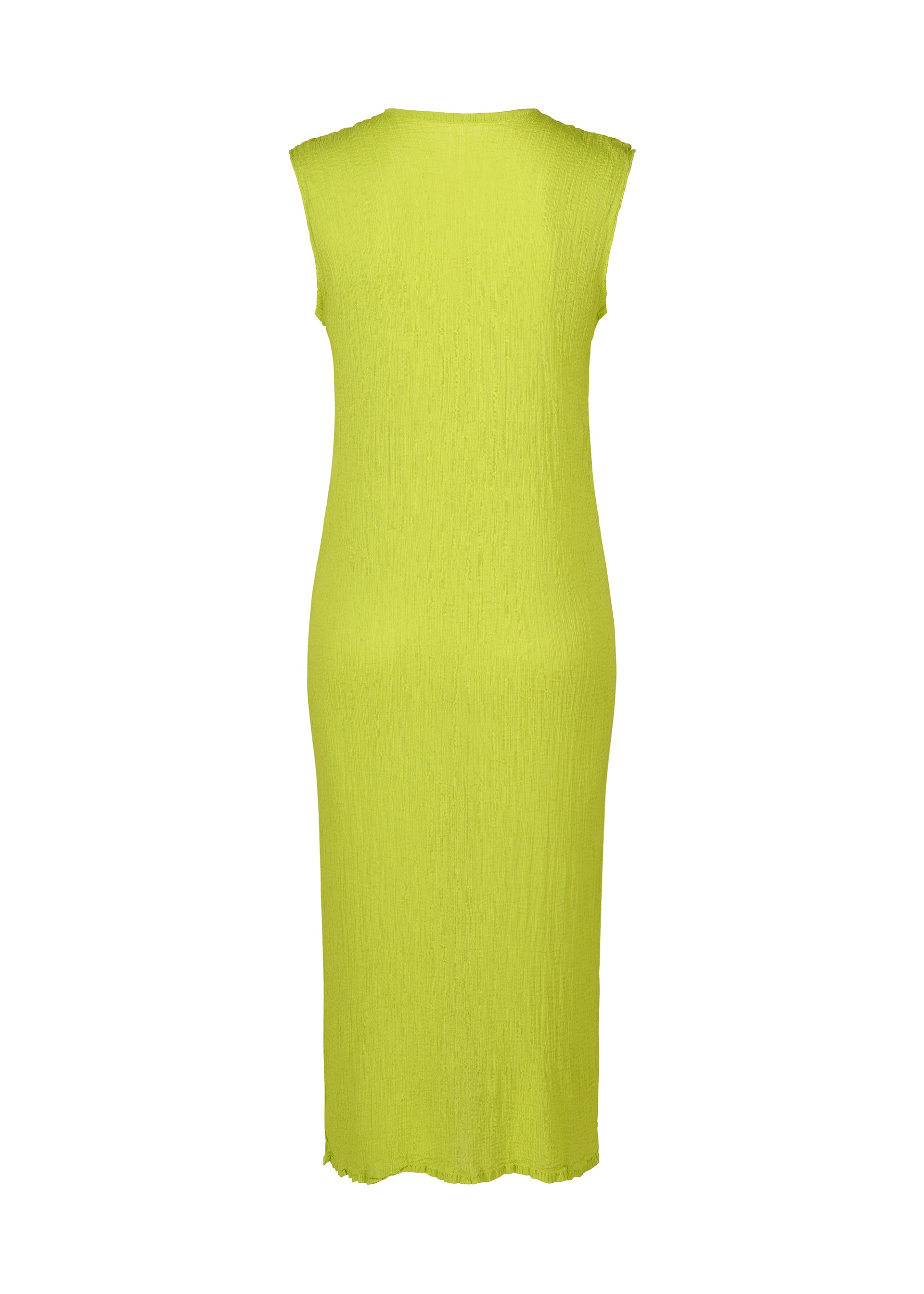 Issey Miyake See-Through Crepe Color šaty Black