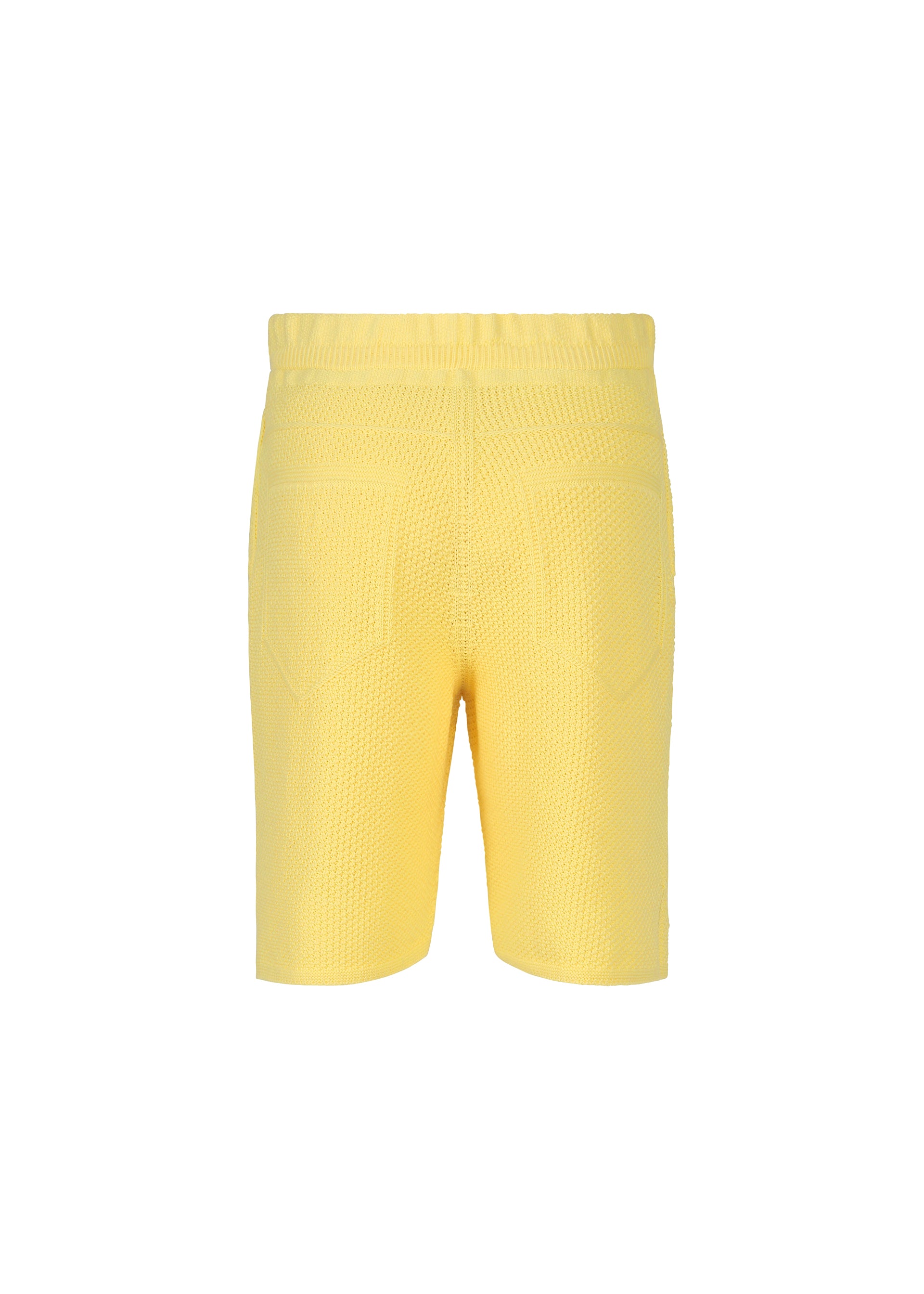 Homme Plissé Issey Miyake Rustic Knit šortky modré
