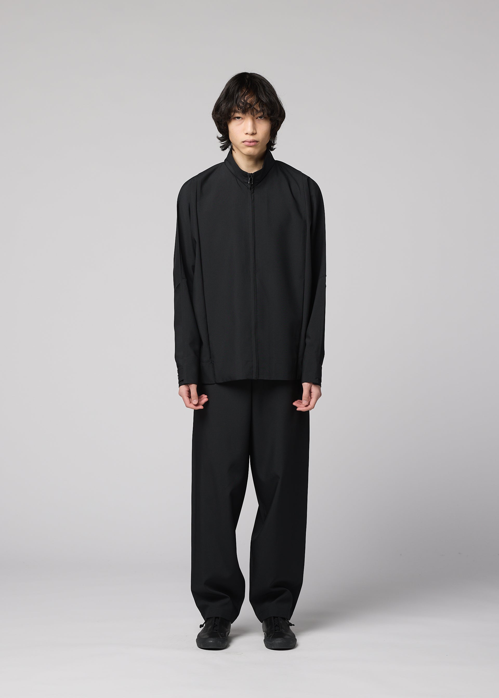 Issey Miyake Flat Black kalhoty black 2 skládací