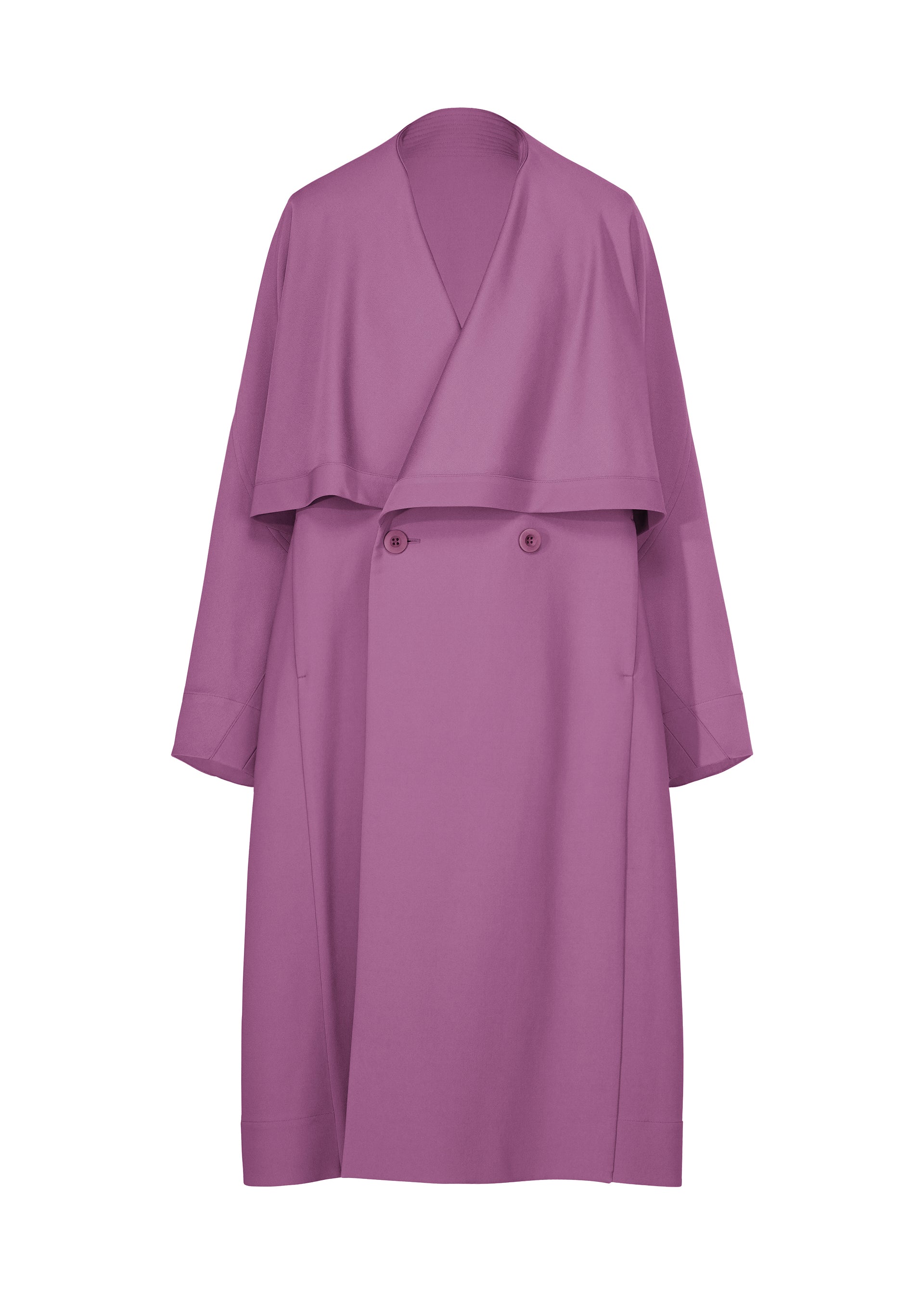 Issey Miyake Front Back kabát černý vel. 2 vlněný