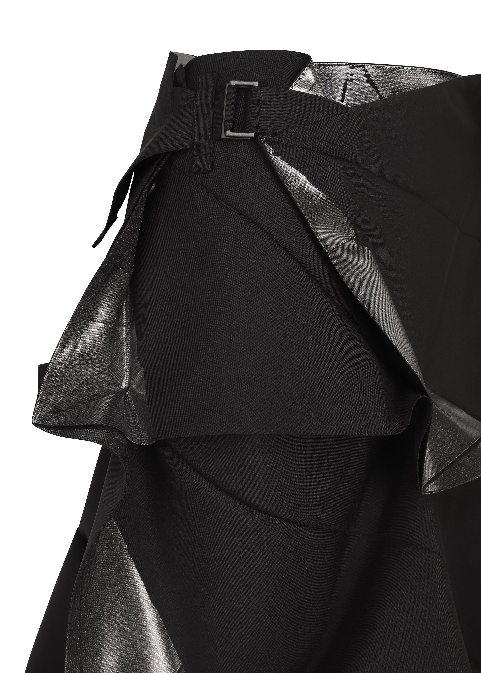 Issey Miyake 132 5. No.1-2 sukně black silver