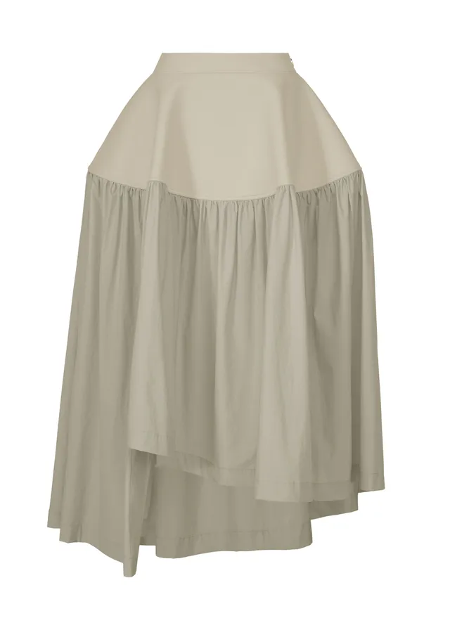 Issey Miyake Mute IM61FG574 sukně Light Gray 1 stretch