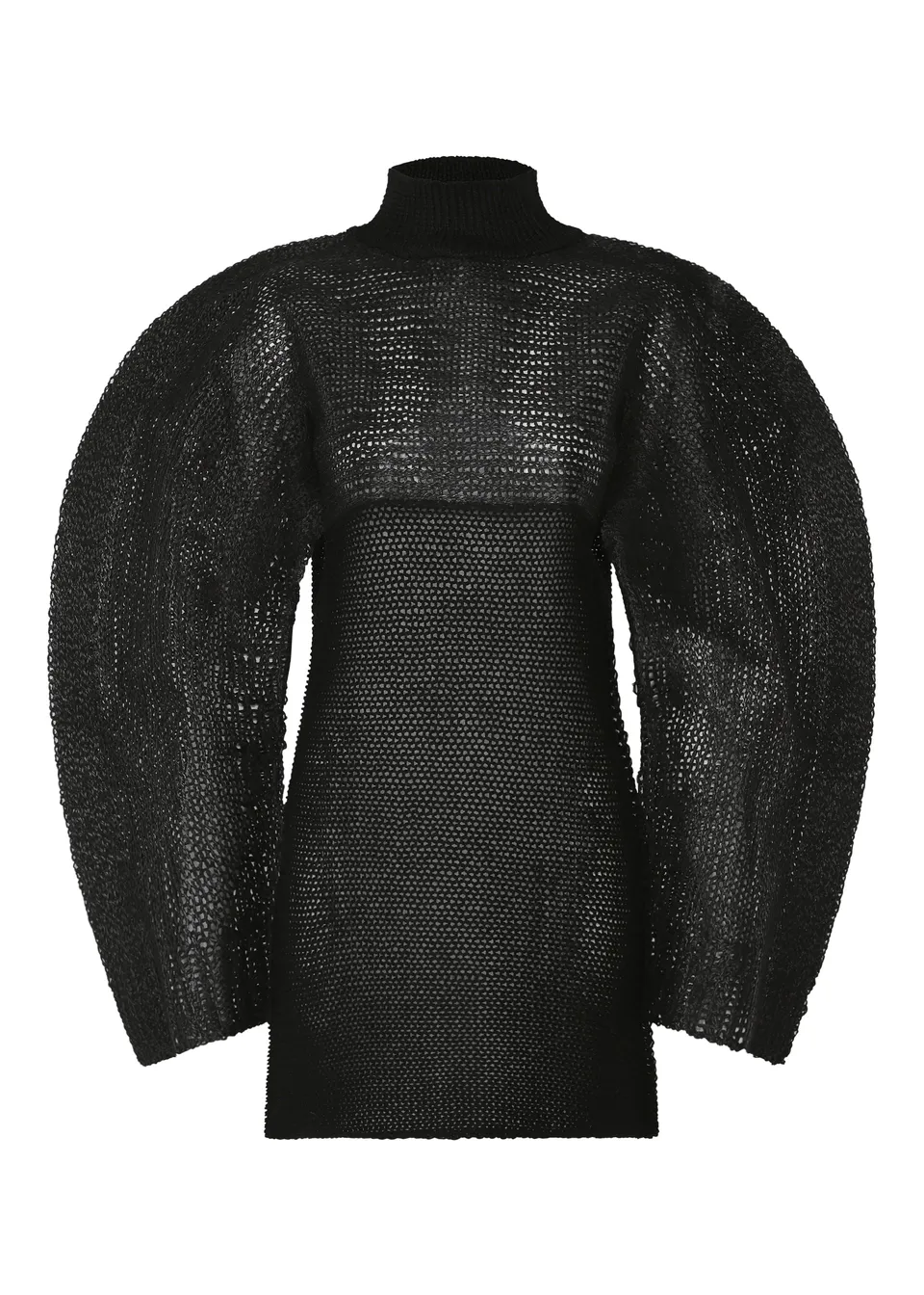 Issey Miyake Panini Pulled tunika černá vel. 2