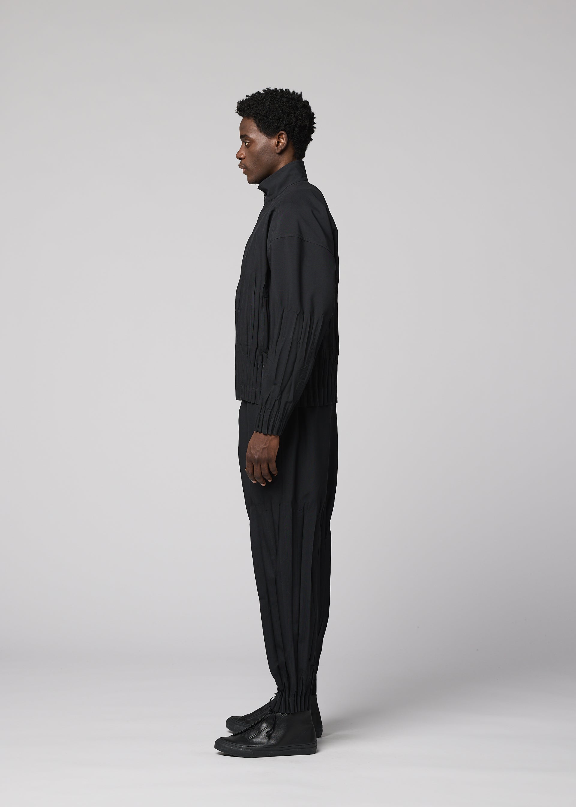 Issey Miyake Wa..ft Black kalhoty černé vel. 2
