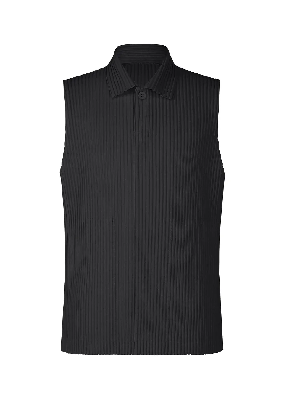 Issey Miyake Monthly Colors July top bez rukávů černá plisé