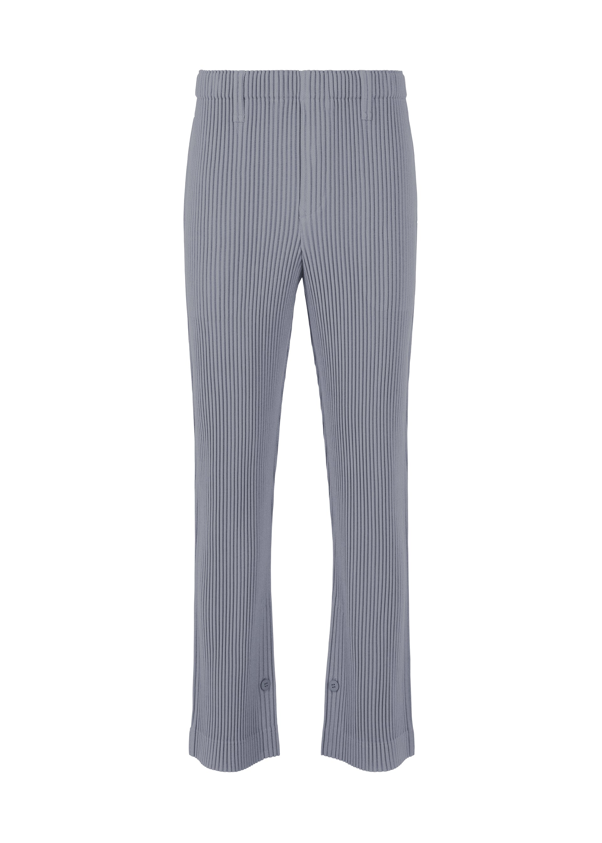 Issey Miyake Kersey Pleats HP63420 kalhoty hnědé rovne