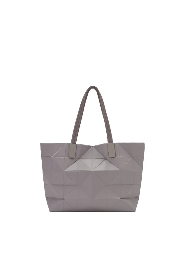 Issey Miyake Track large tote kabelka černá trojúhelník