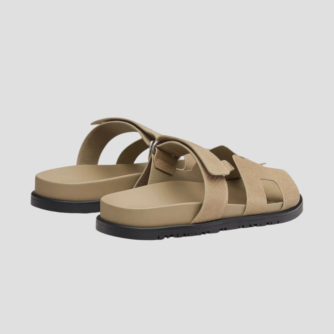 Norielle ploché sandály černé minimalistické
