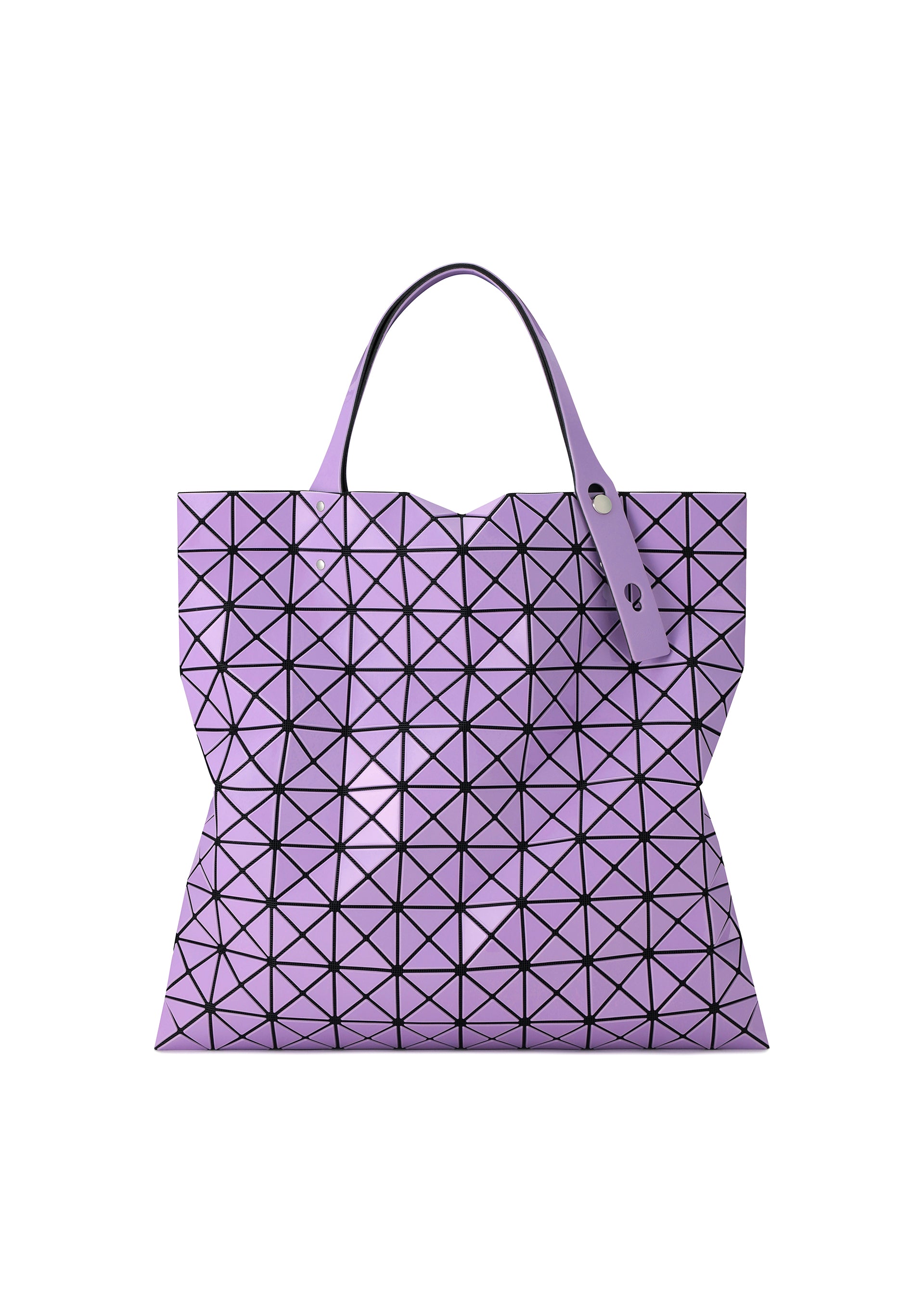 Issey Miyake Prism Gloss tote šedá lesklá na notebook