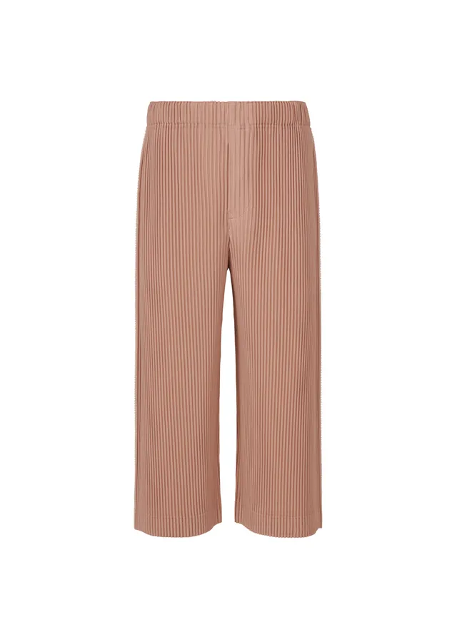 Issey Miyake Embroidery Stripes kalhoty Shade Pink 2