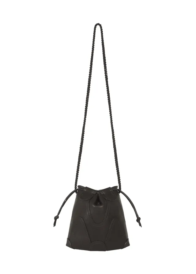 Issey Miyake Elements Leather Bag kabelka černá kožená
