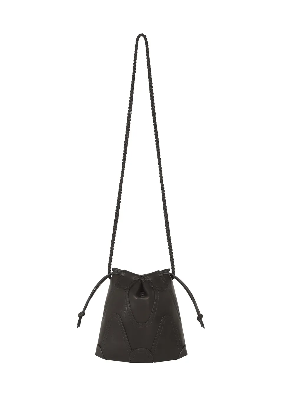 Issey Miyake Elements Leather Bag kabelka černá kožená