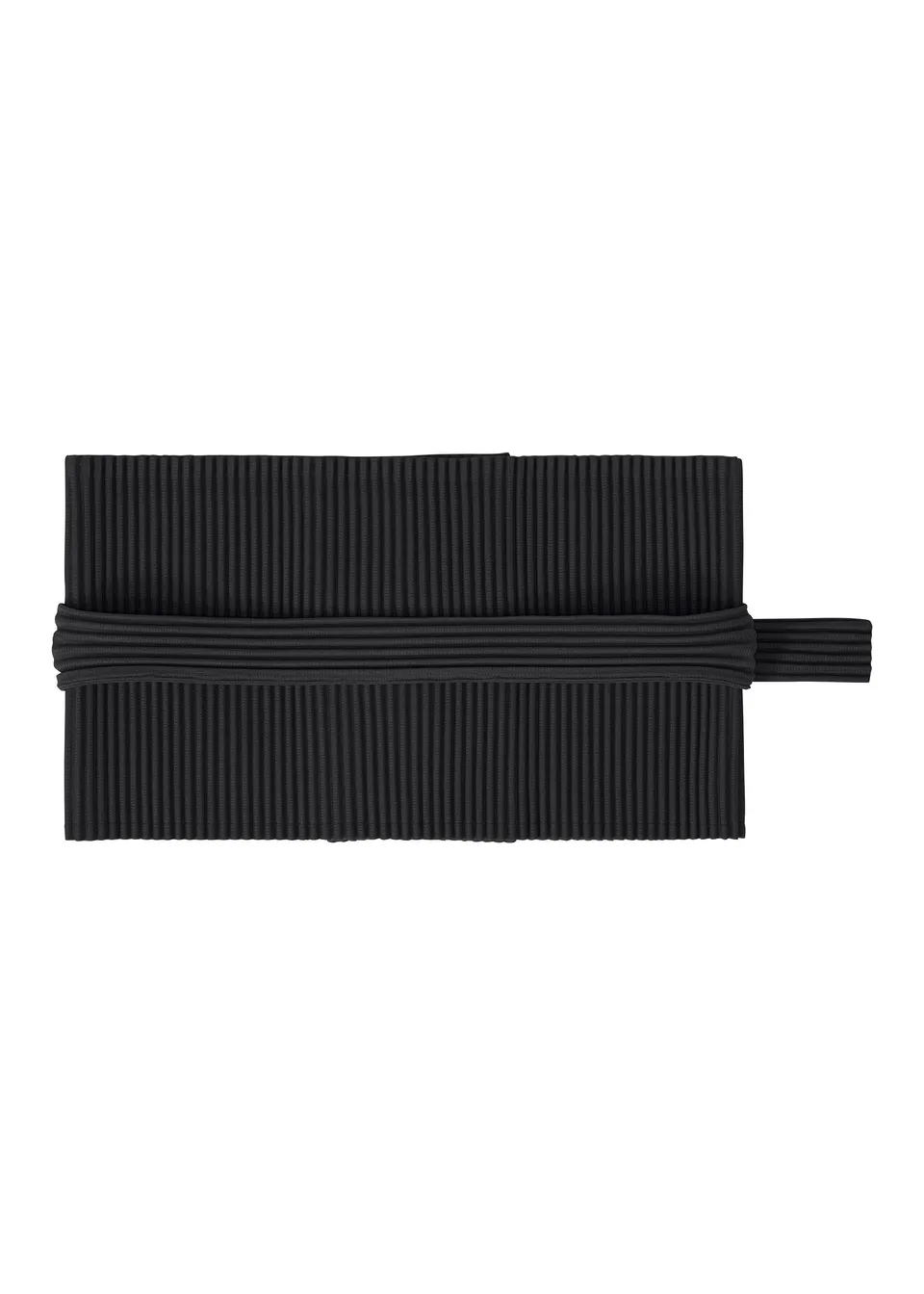 Issey Miyake Homme Plissé Pleats Band kamarbund černý
