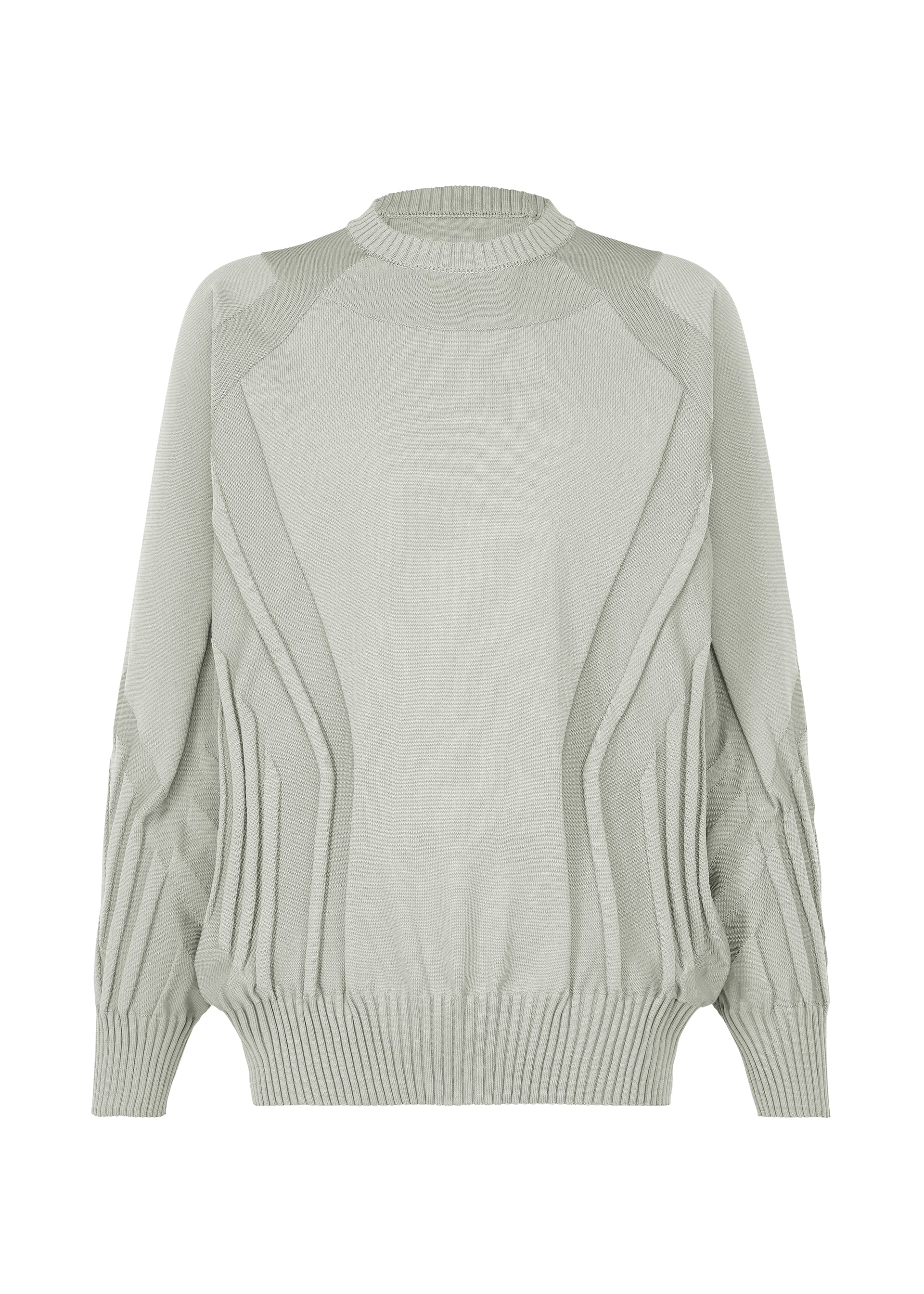 Issey Miyake Type-K 001 pletený top černý