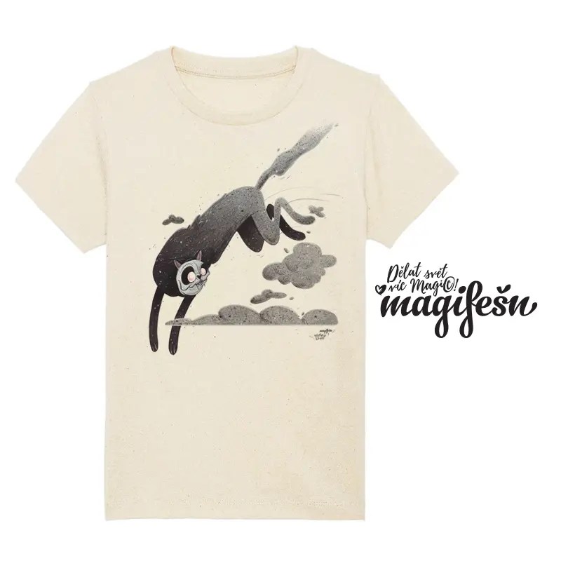 Magifešn Kids (S)Cool Cat tričko dětské biobavlna
