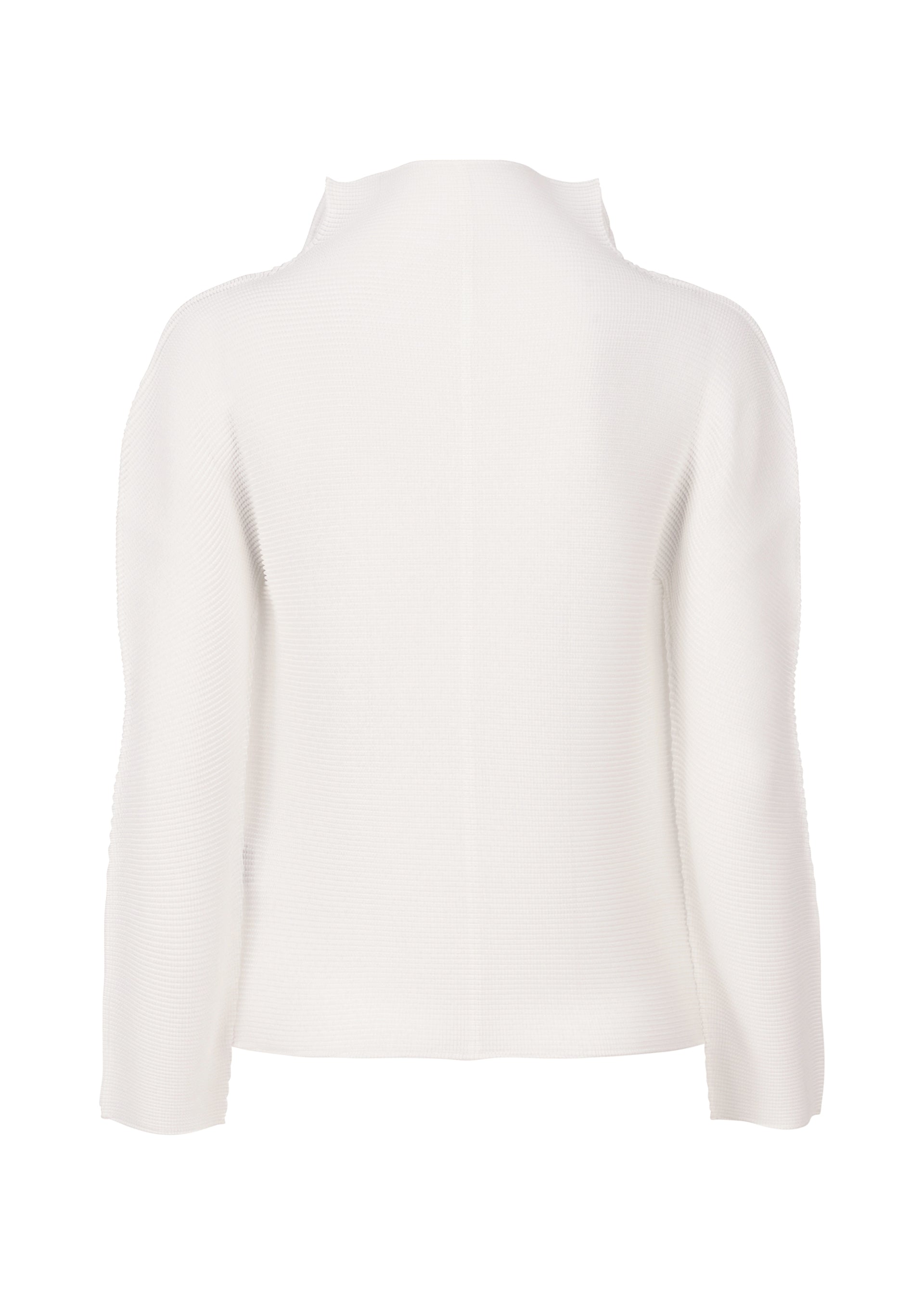Issey Miyake Stretch Pleats kardigan s dlouhým rukávem