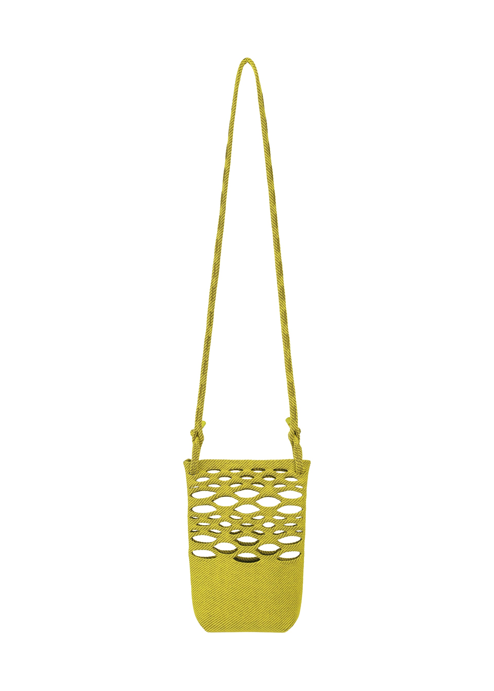 Issey Miyake Mokko Basket kabelka Cream-Beige pletená