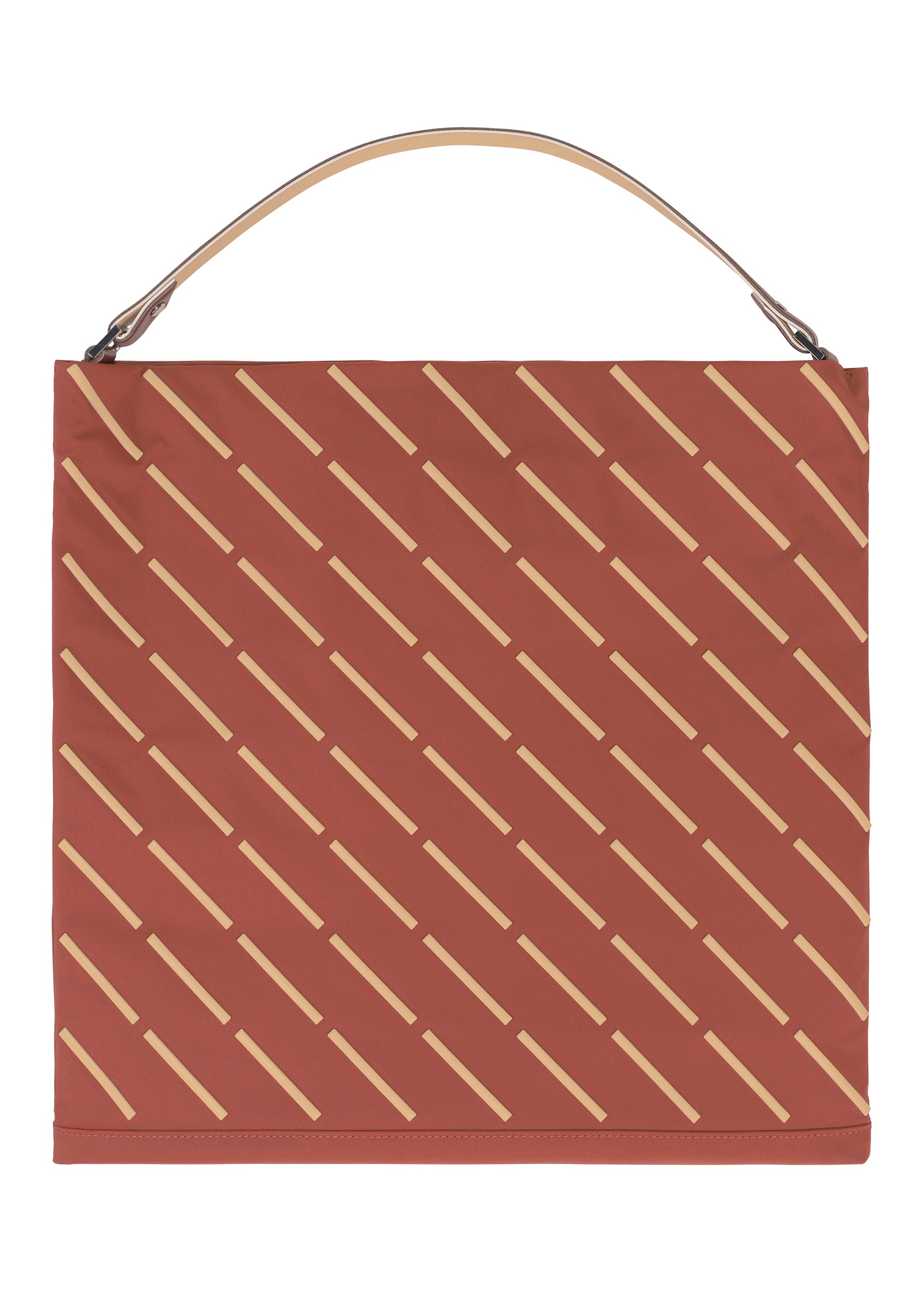 Issey Miyake Line Bag PP64303 kabelka černá vzor linie