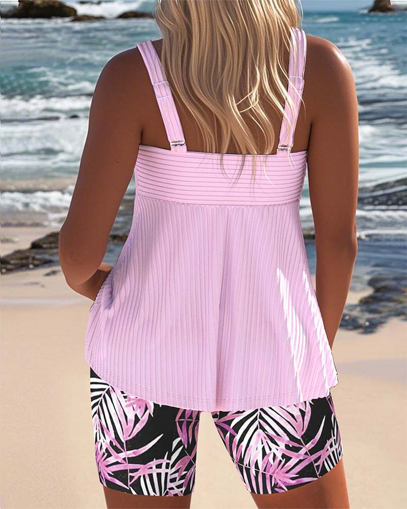 Norielle Tankini dámské tankini plavky růžové S