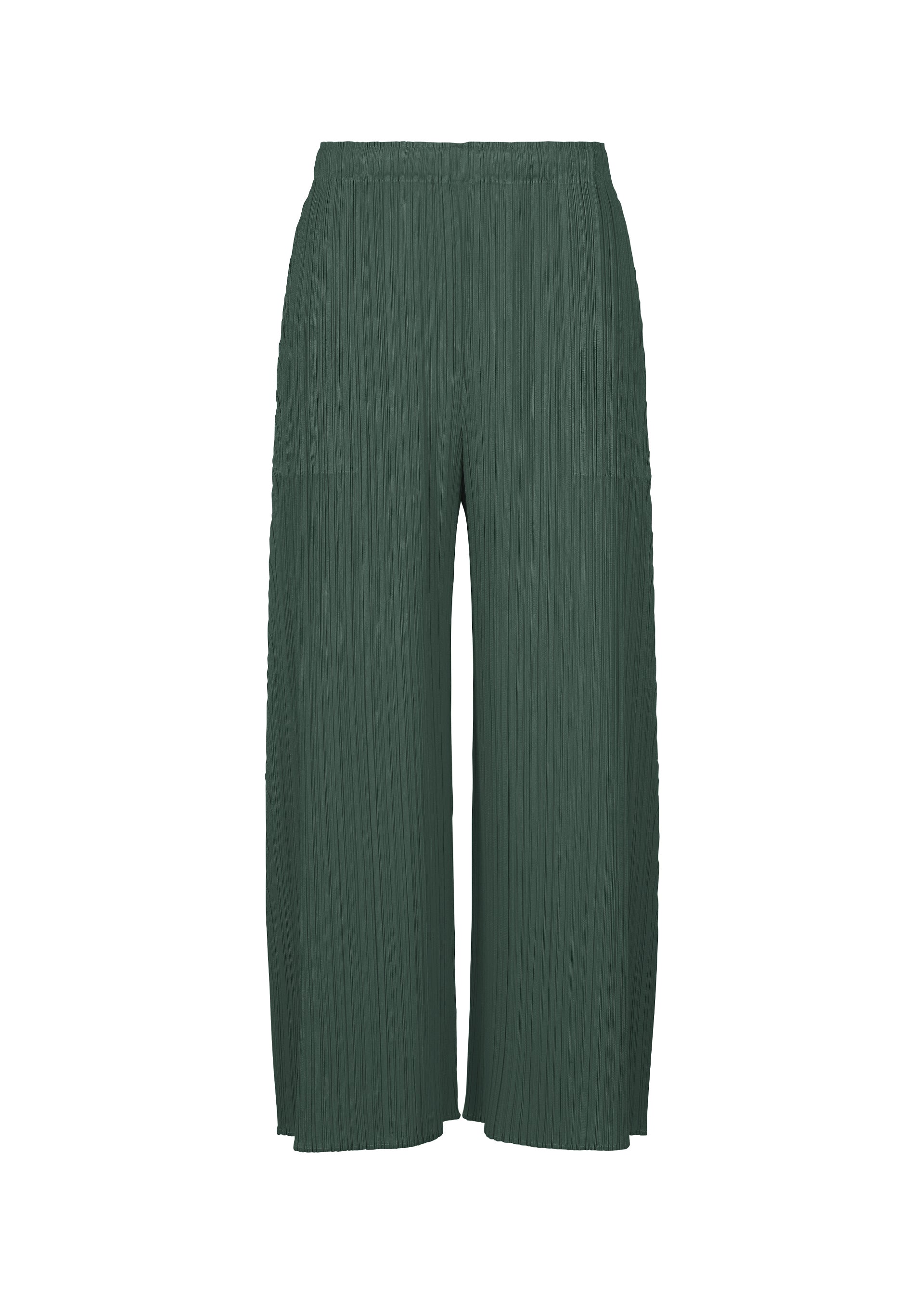 Issey Miyake Monthly Colors October kalhoty zelené