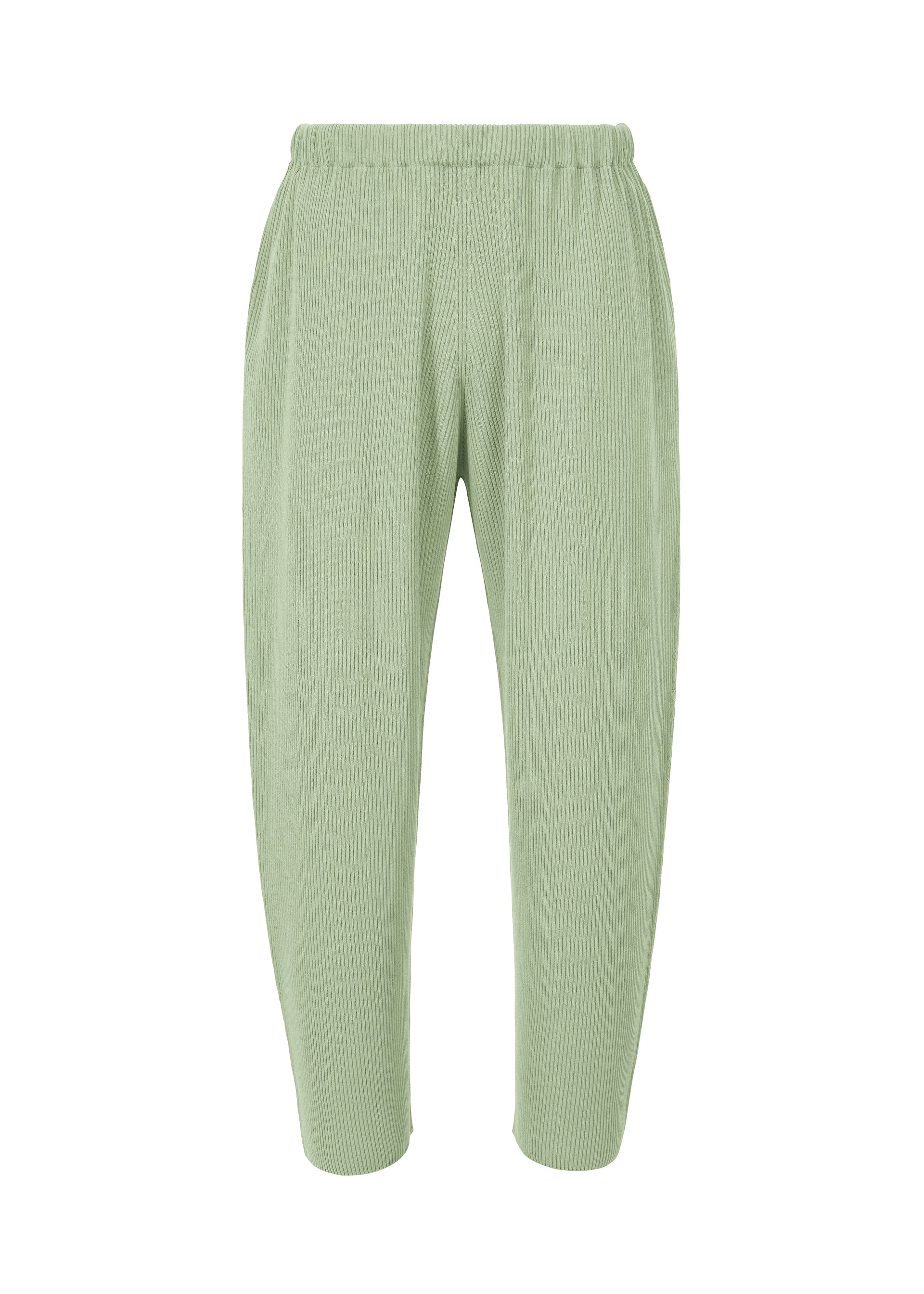 Issey Miyake Basic Knit pánské kalhoty gray rové vel. 1