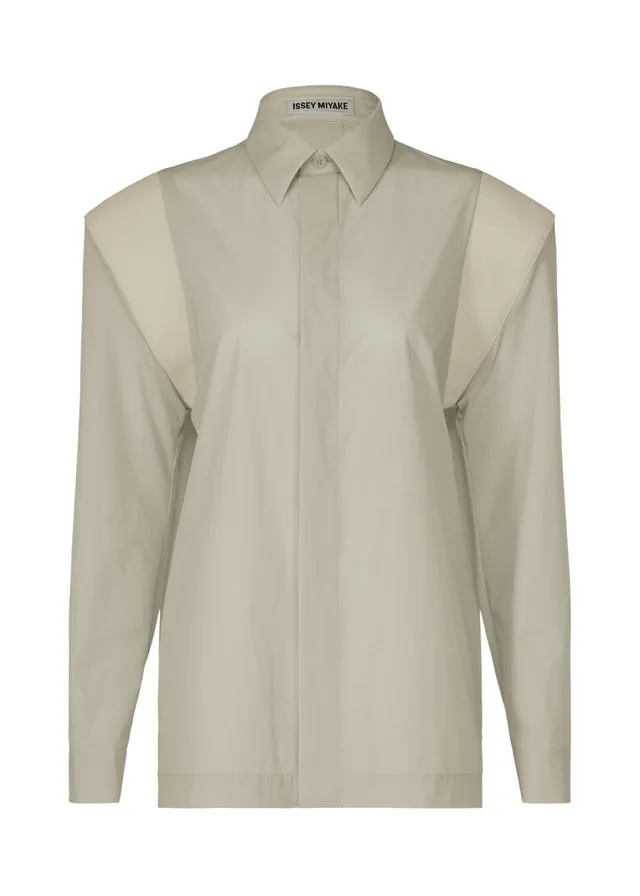 Issey Miyake Mute IM61FJ573 košile šedá 2 streč