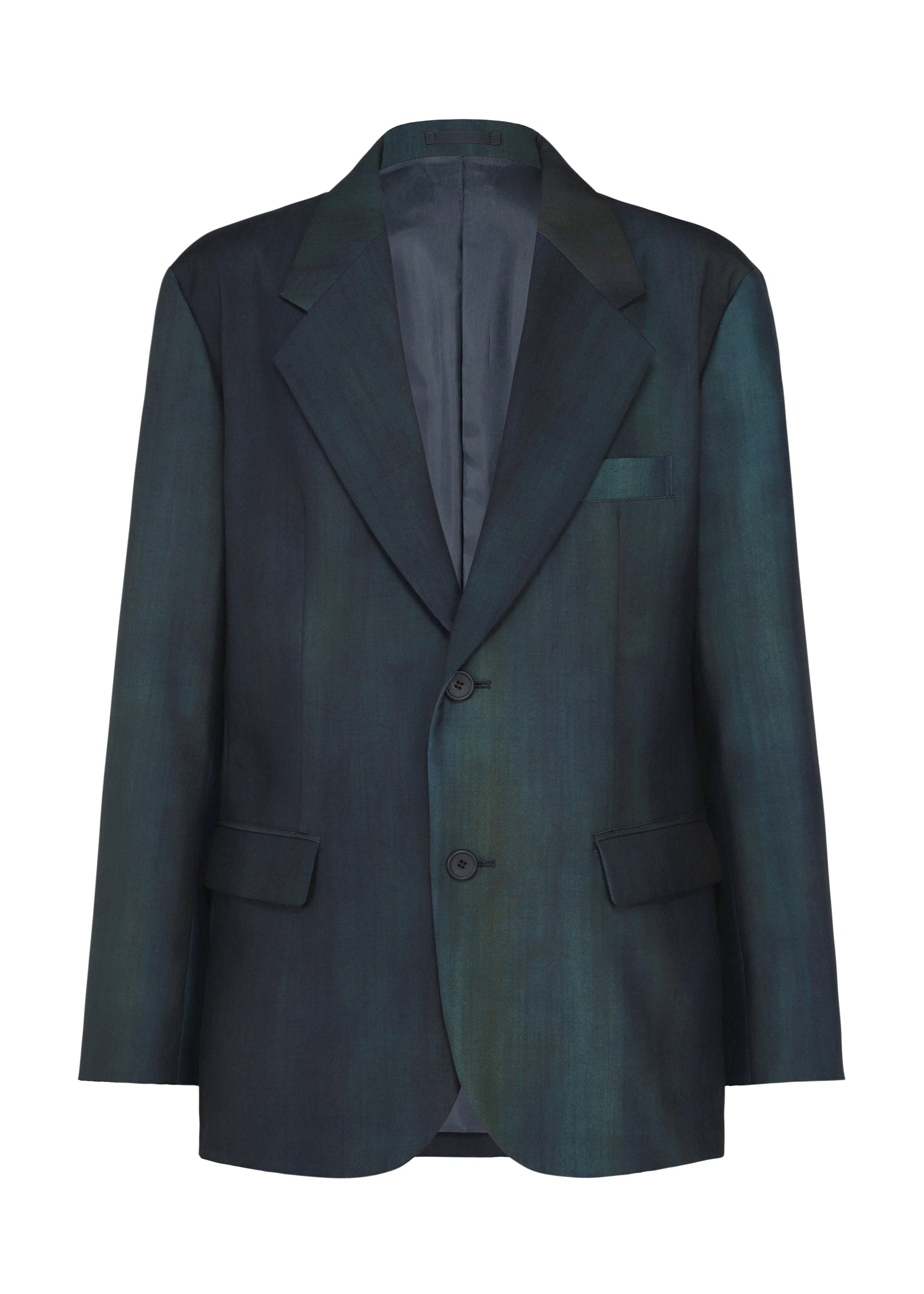 Issey Miyake Gradation Wool pánská bunda černá