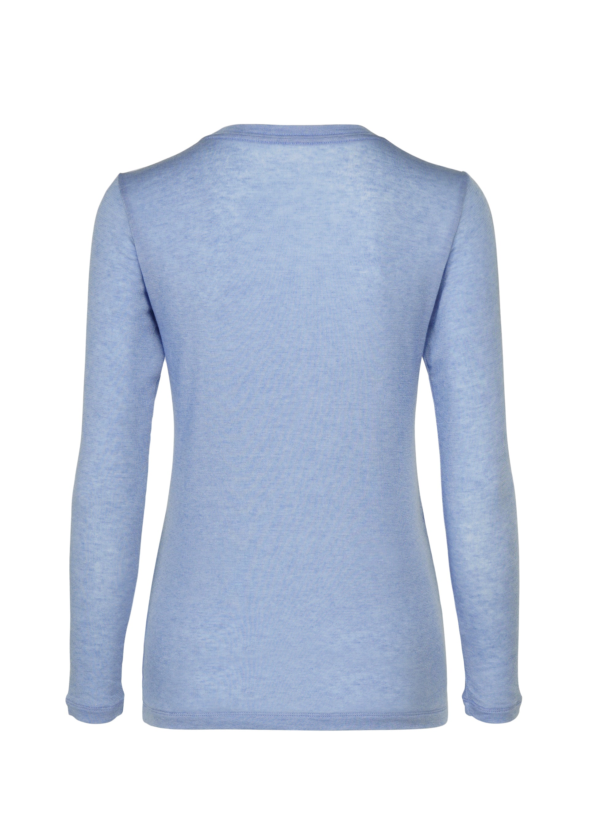 Issey Miyake Wool Mix Jersey top Black s dlouhým rukávem