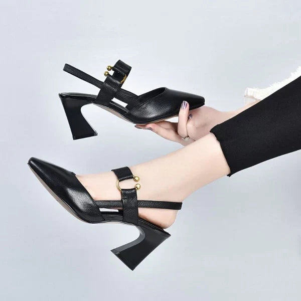 Norielle slingback lodičky se špičkou béžové