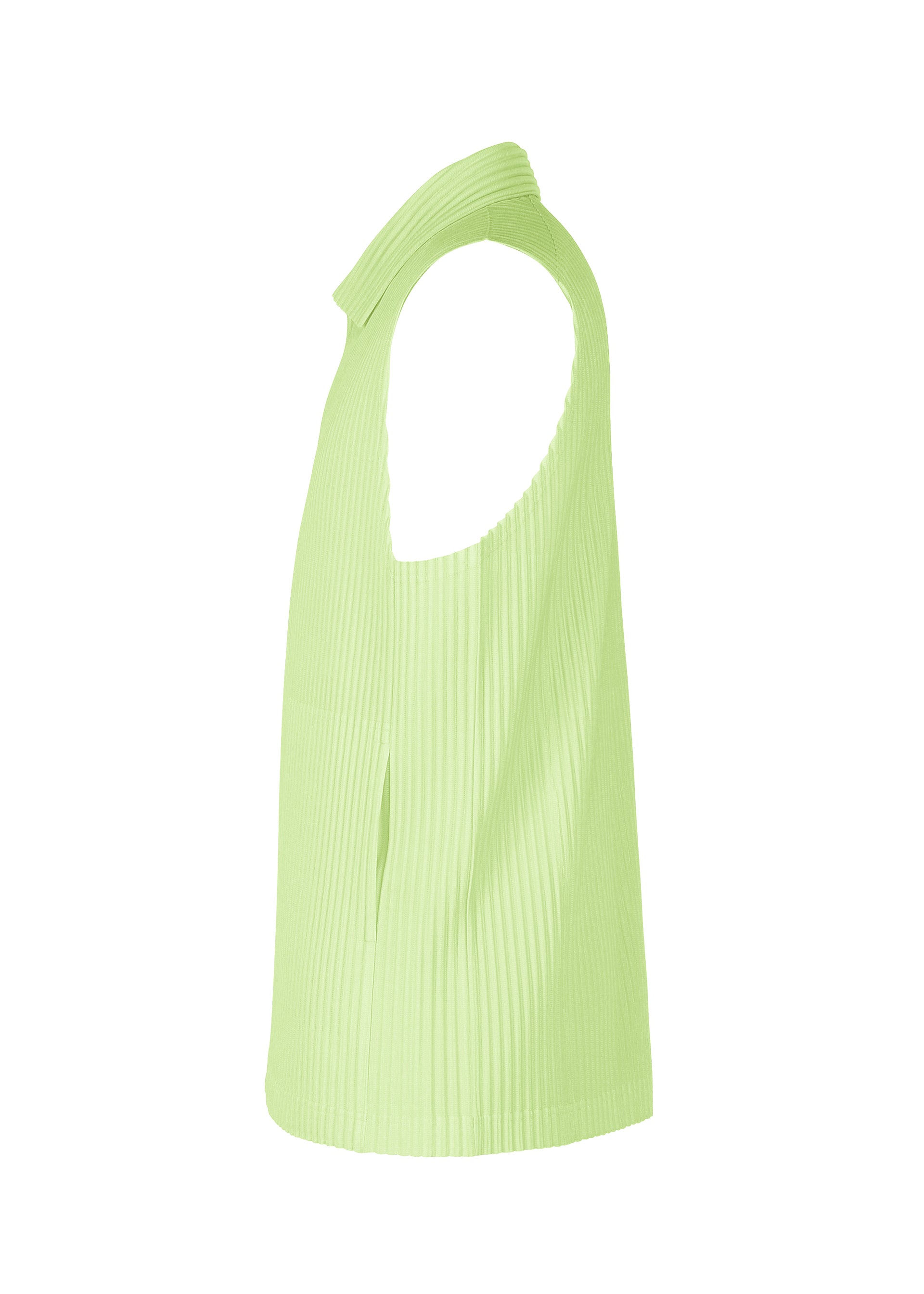 Issey Miyake Monthly Colors July top bez rukávů černá plisé