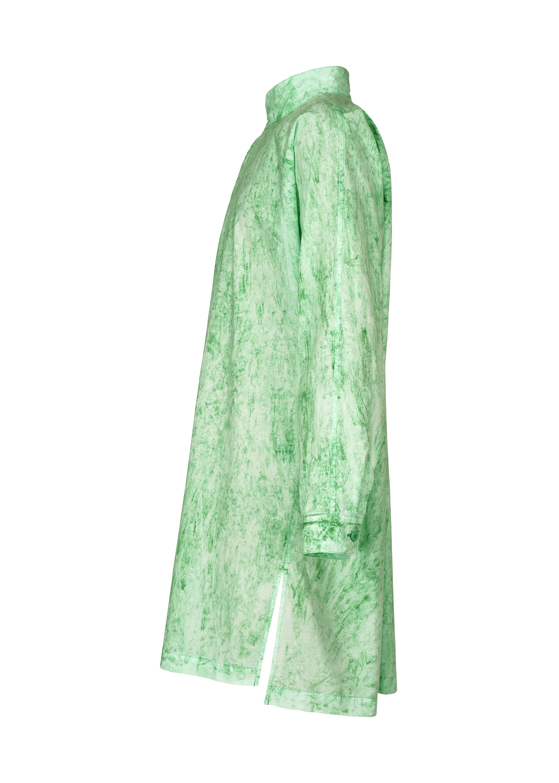 Issey Miyake Spec Shirt pánská košile černá mačkaná