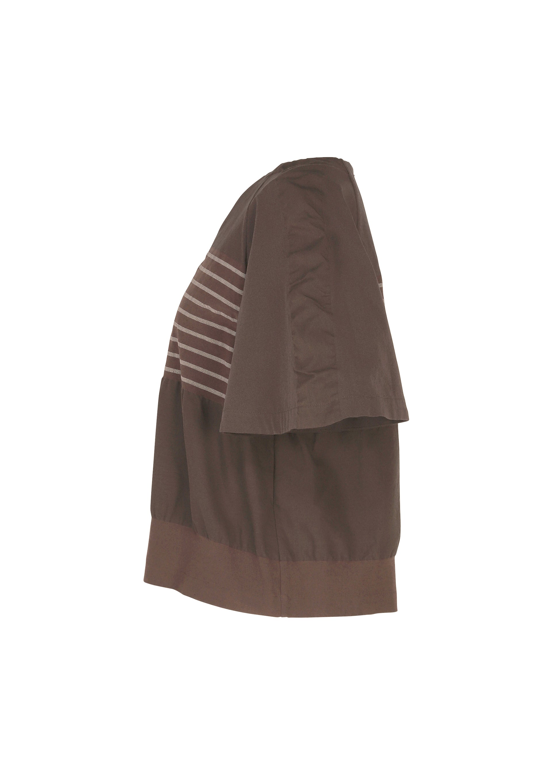 Issey Miyake Collage Stretch II top hnědý vel. 2