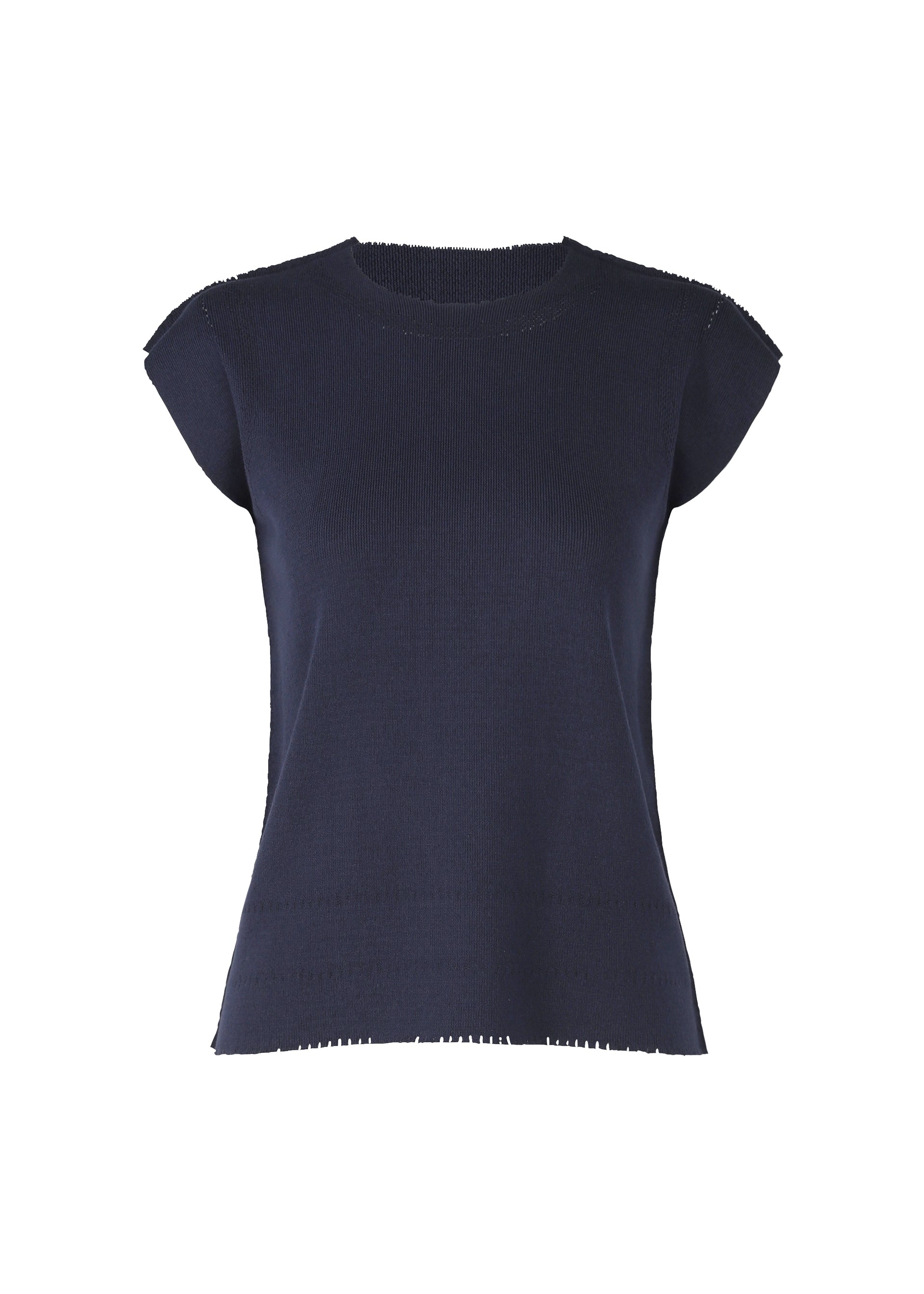 Issey Miyake Type-A Basics top bílý vel. 1 úpletový