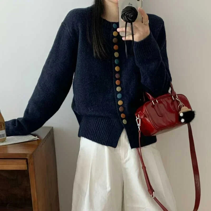 Norielle dámský pletený cardigan šedý S