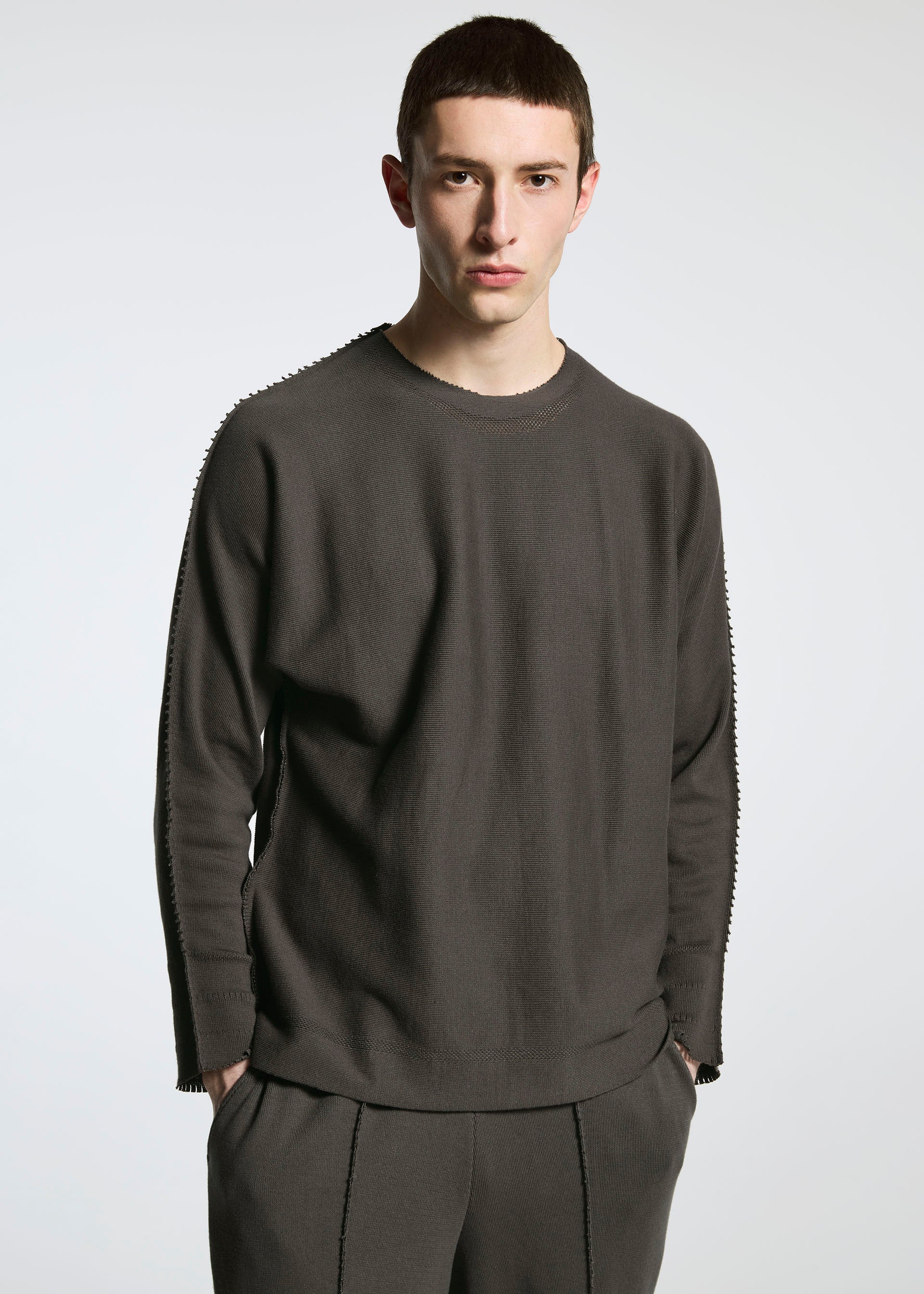 Issey Miyake Type-A 001-3 top červený vel. 2