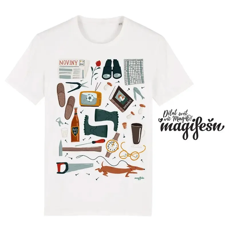 Magifešn GrandPa XY unisex tričko z biobavlny dárek