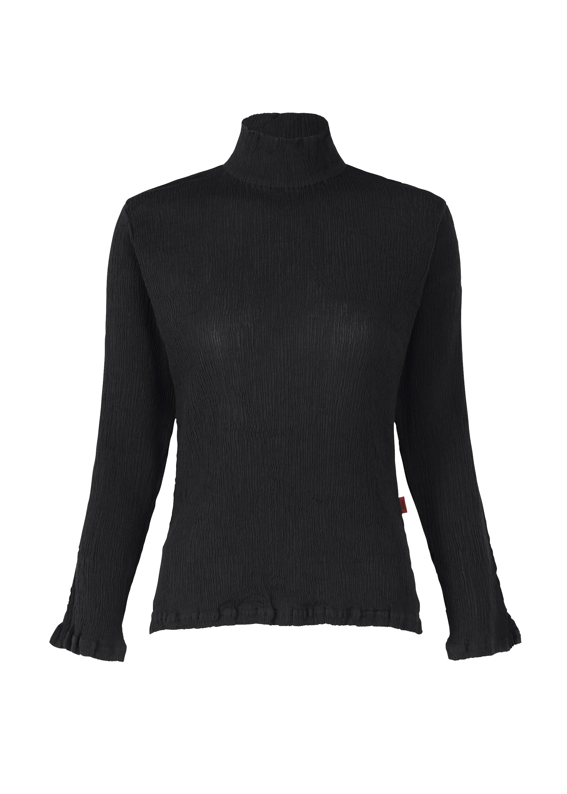 Issey Miyake Kyo Chijimi Basic dámský top bílý rolák