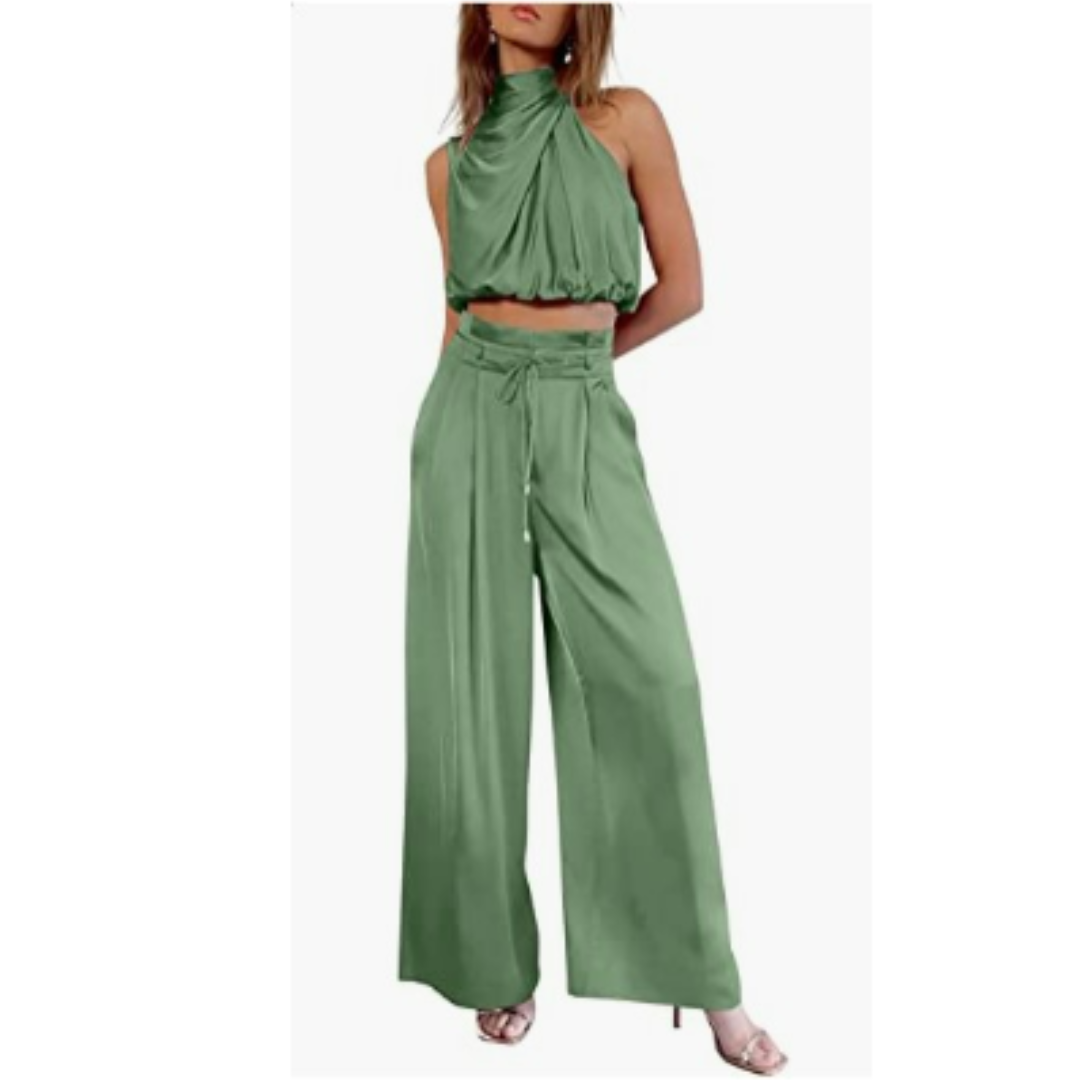 Norielle elegantní kombinéza bez rukávů černá splývavá