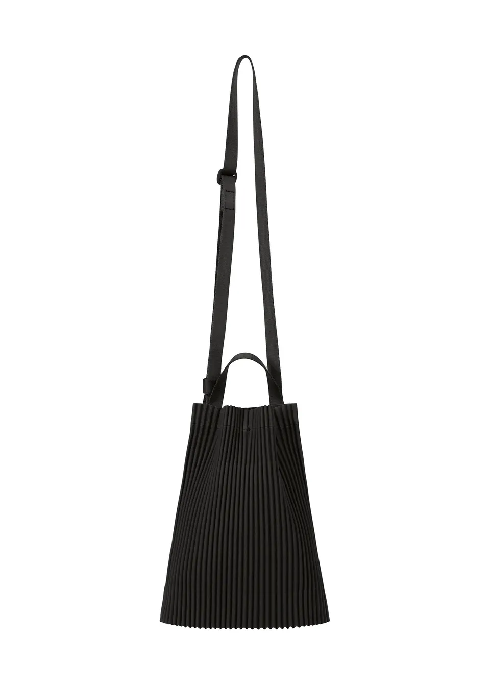 Issey Miyake Drawstring Pleats Bag taška černá plisé