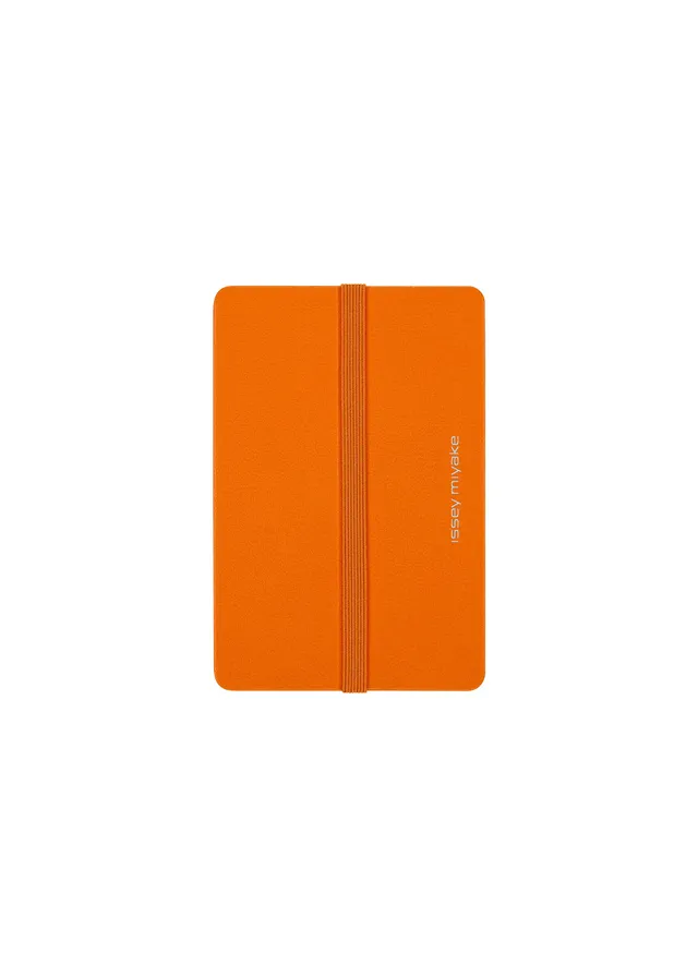 Issey Miyake Note-a-Note zápisník oranžový s pouzdrem