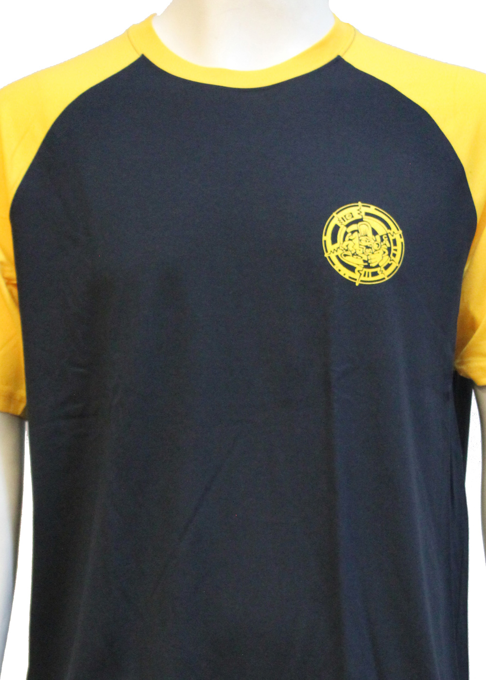 Alien DNA Yellow Grandpa pánské baseball tričko navy