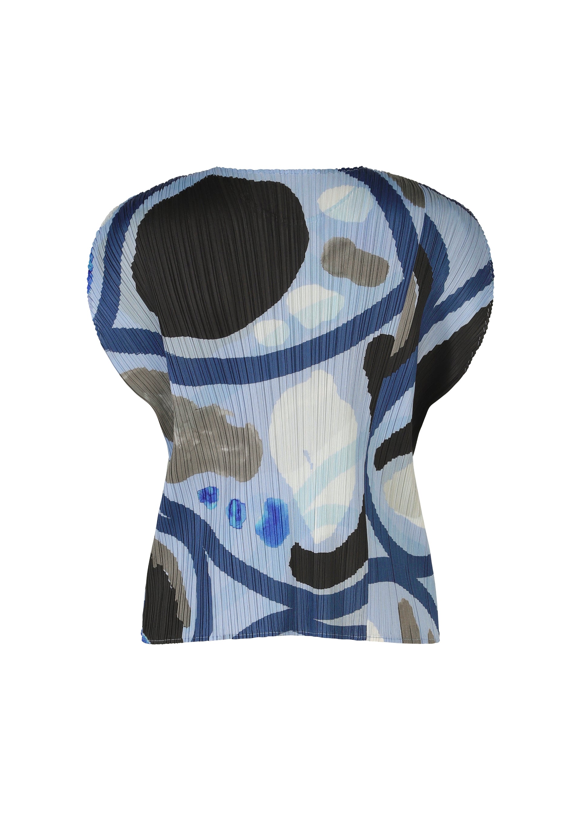 Pleats Please Issey Miyake Roll top světle modrý